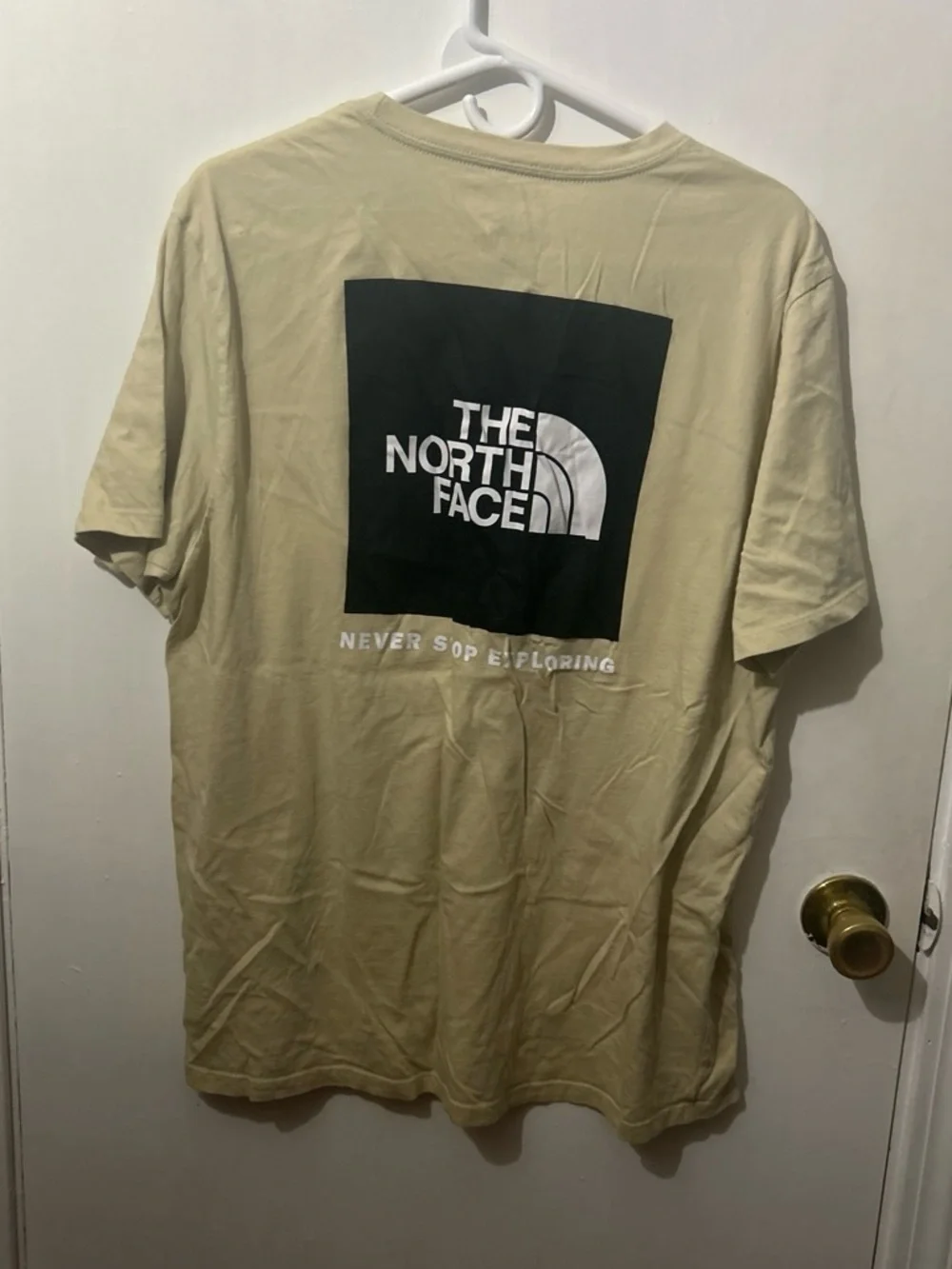 The North Face Men's Short Sleeve Tee - Light Beige